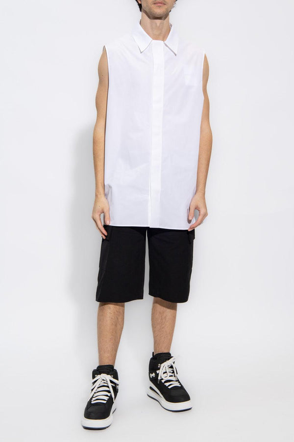 Givenchy White Sleeveless Shirt - Men - Piano Luigi