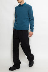 Versace Blue Cashmere Sweater - Men - Piano Luigi