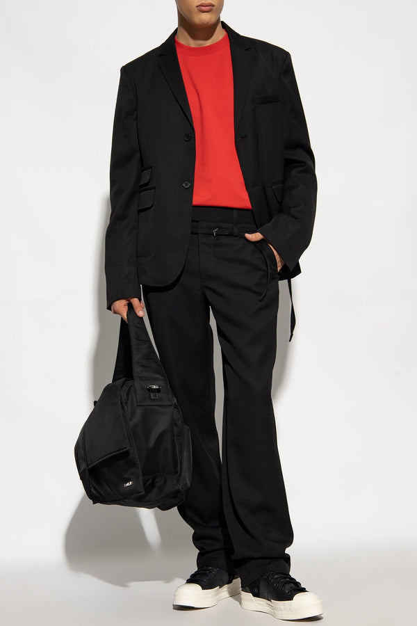 Jacquemus Black ‘Disgreghi’ Wool Trousers - Men - Piano Luigi