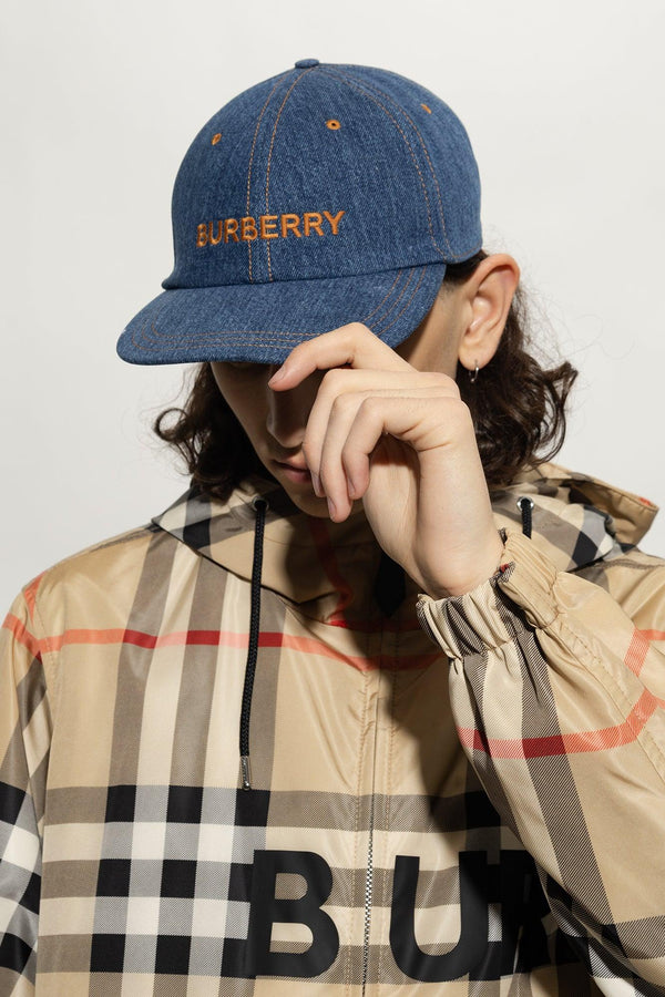 Burberry Blue Denim Baseball Cap - Men - Piano Luigi