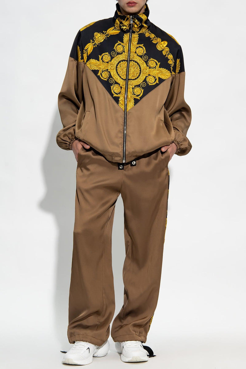 Versace Brown Loose-Fitting Trousers - Men - Piano Luigi