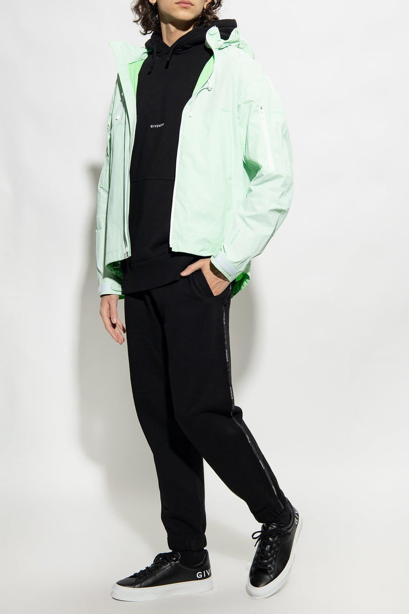 Givenchy Green Jacket With Logo - Men - Piano Luigi