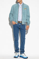 Versace Blue Jeans With Logo - Men - Piano Luigi