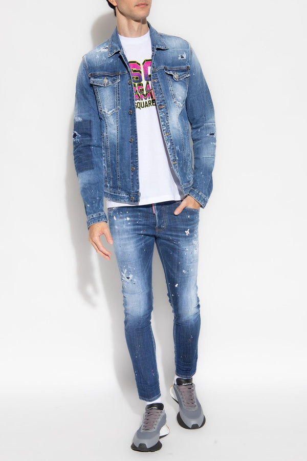 Dsquared2 Blue ‘Skater’ Jeans - Men - Piano Luigi