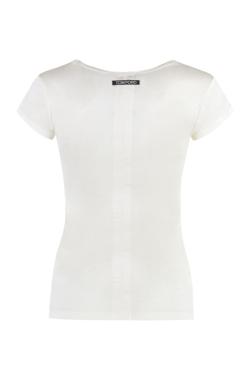 Tom Ford Silk T-shirt - Women - Piano Luigi