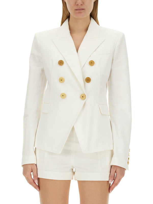 Balmain Six-button Jacket - Women - Piano Luigi