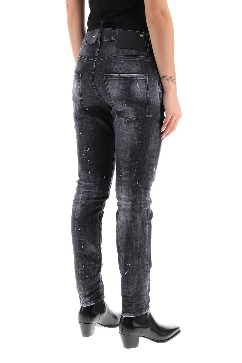 Dsquared2 Dark Clean Wash jennifer Jeans - Women - Piano Luigi