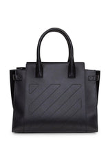 Off-White City Tote Leather Handbag - Women - Piano Luigi