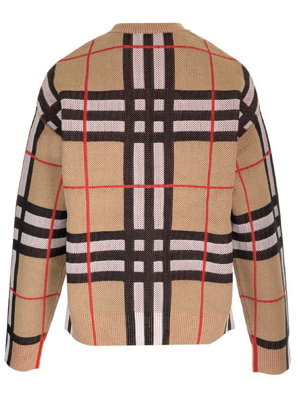 Burberry Tartan Knit Sweater - Women - Piano Luigi