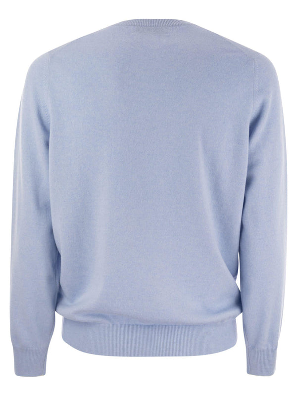 Brunello Cucinelli Pure Cashmere Crew-neck Sweater - Men - Piano Luigi