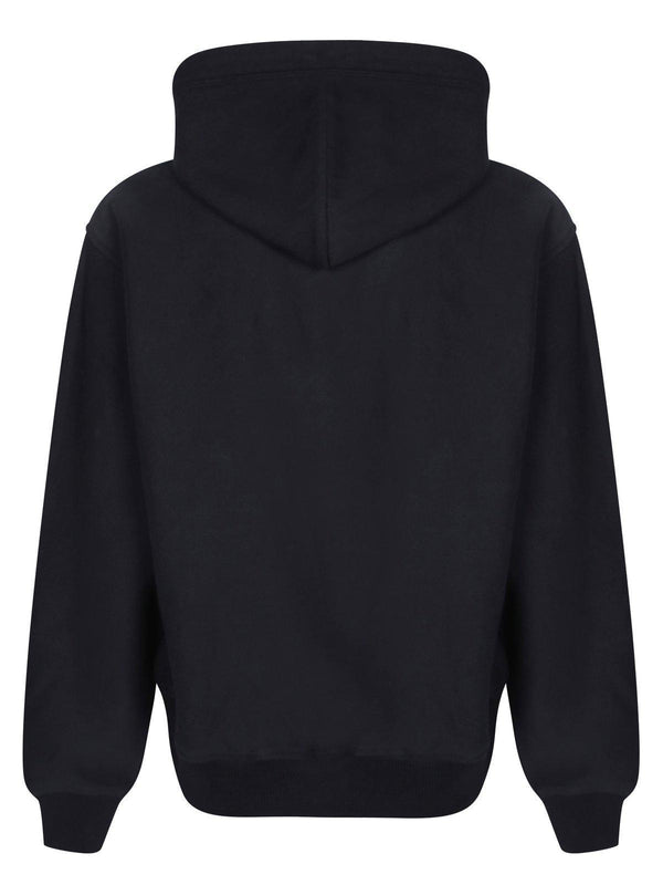 Burberry Kangaroo-pouched Drawstring Hoodie - Men - Piano Luigi