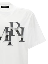 AMIRI staggered Chrome T-shirt - Men - Piano Luigi