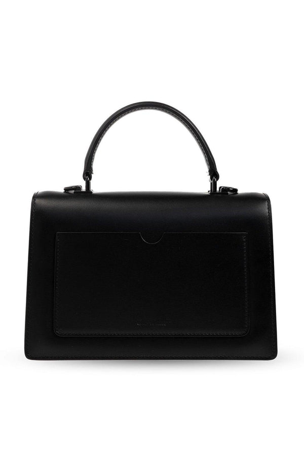 Off-White Jitney 1.4 Hand Bag In Black Leather - Women - Piano Luigi