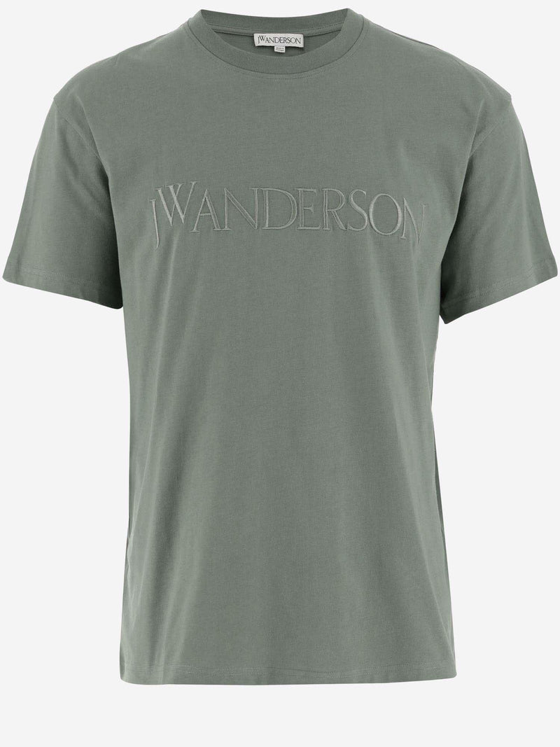 J.W. Anderson Cotton T-shirt With Logo - Men - Piano Luigi