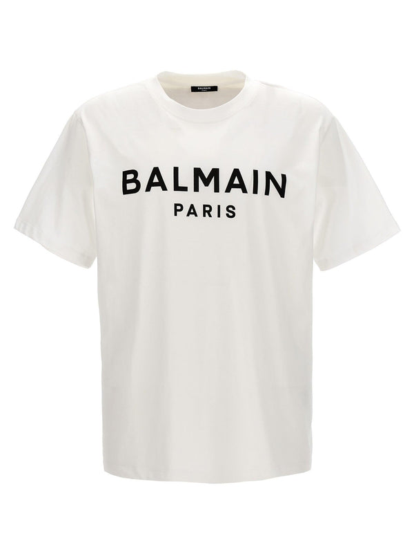 Balmain Logo Print T-shirt - Men - Piano Luigi