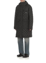 Dsquared2 Quilted Hooded Mid-length Coat - Men - Piano Luigi