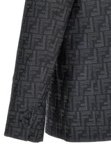 fendi Shadow Blazer - Men - Piano Luigi