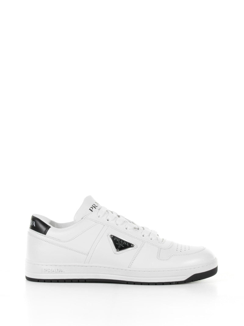 Prada Downtown Sneakers In Leather - Men - Piano Luigi