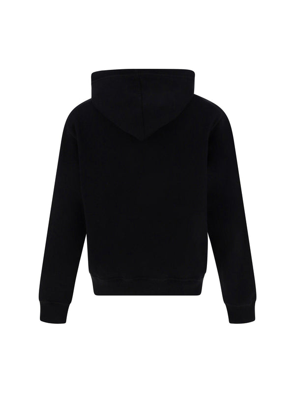 Dsquared2 Black Cotton Sweatshirt - Men - Piano Luigi