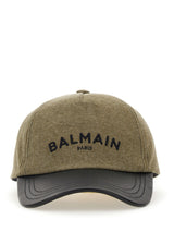 Balmain Baseball Hat With Logo - Men - Piano Luigi