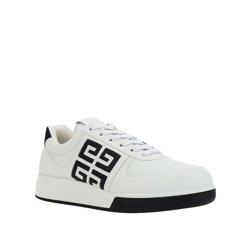 Givenchy 4g Leather Logo Sneakers - Men - Piano Luigi