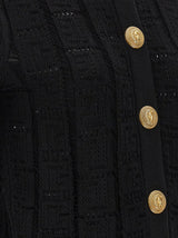 Balmain Cardigan ss Monogram - Women - Piano Luigi