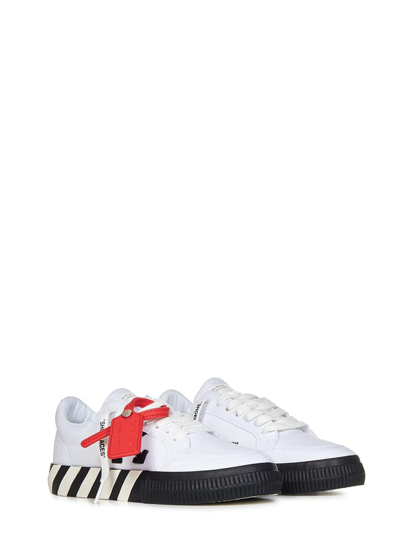 Off-White Low Vulcanized Sneakers - Women - Piano Luigi