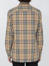 Burberry Check Cotton Shirt - Men - Piano Luigi