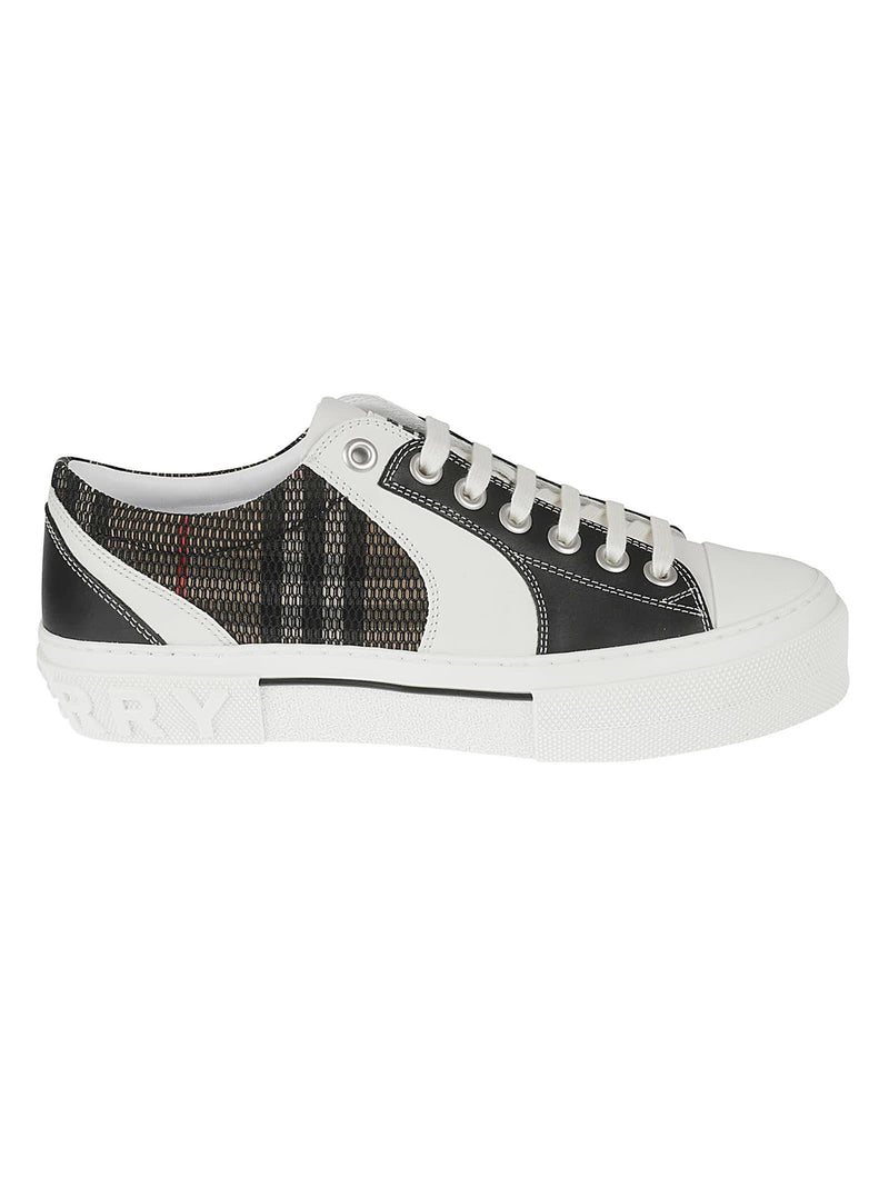 Burberry Mesh Check Sneakers - Men - Piano Luigi