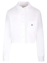 Givenchy 4g Cropped Shirt - Women - Piano Luigi