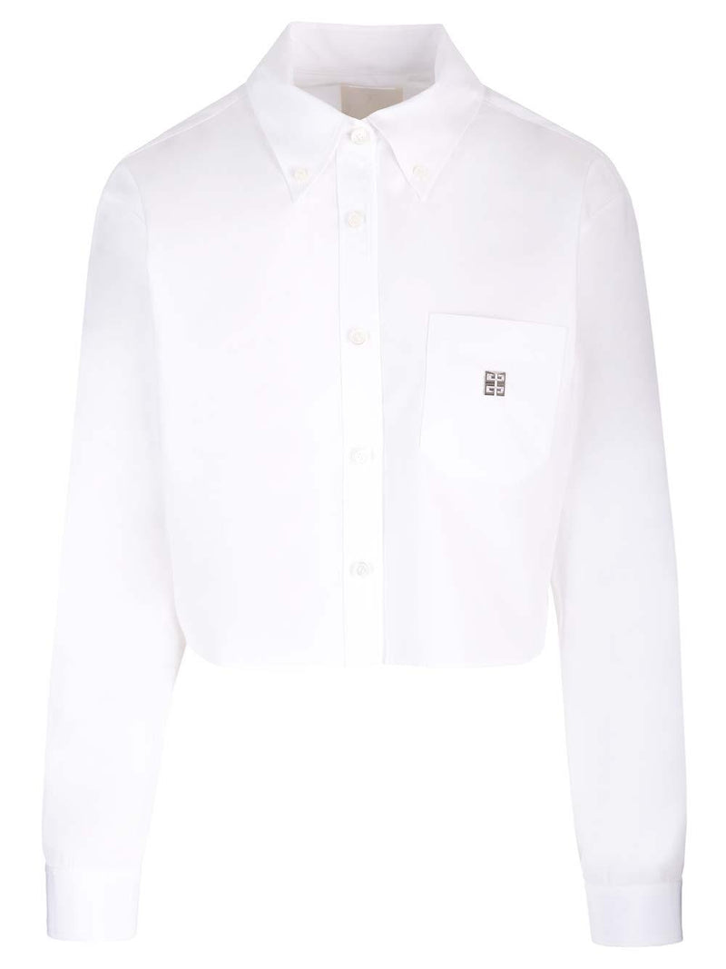 Givenchy 4g Cropped Shirt - Women - Piano Luigi