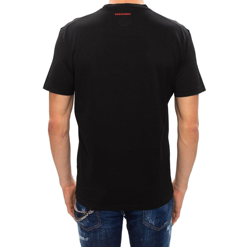 Dsquared2 Cotton T-shirt - Men - Piano Luigi