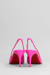 Christian Louboutin Hot Chick Sling Pumps In Rose-pink Patent Leather - Women - Piano Luigi