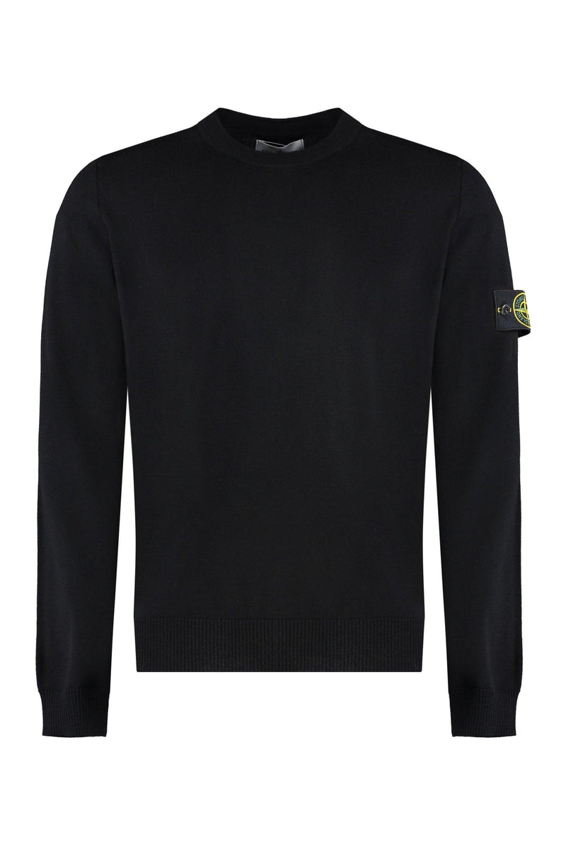 Stone Island Crew-neck Wool Sweater - Men - Piano Luigi