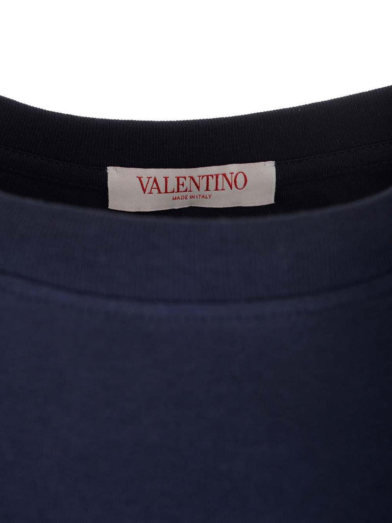 Valentino v Logo T-shirt - Men - Piano Luigi