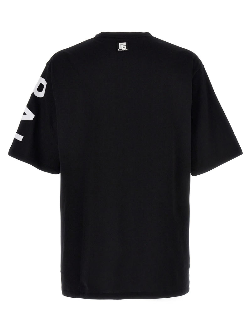 Balmain Logo Print T-shirt - Men - Piano Luigi