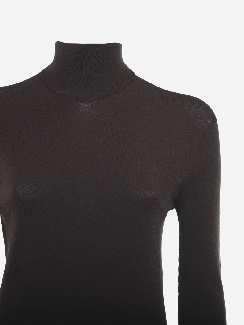 Bottega Veneta Turtleneck Made Of Technoskin Fabric - Women - Piano Luigi