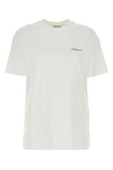 Off-White White Cotton T-shirt - Women - Piano Luigi