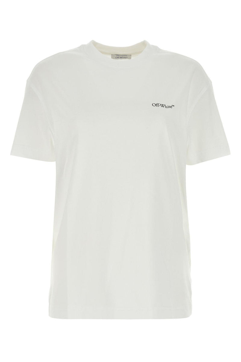 Off-White White Cotton T-shirt - Women - Piano Luigi