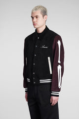 AMIRI Bomber In Black Polyester - Men - Piano Luigi