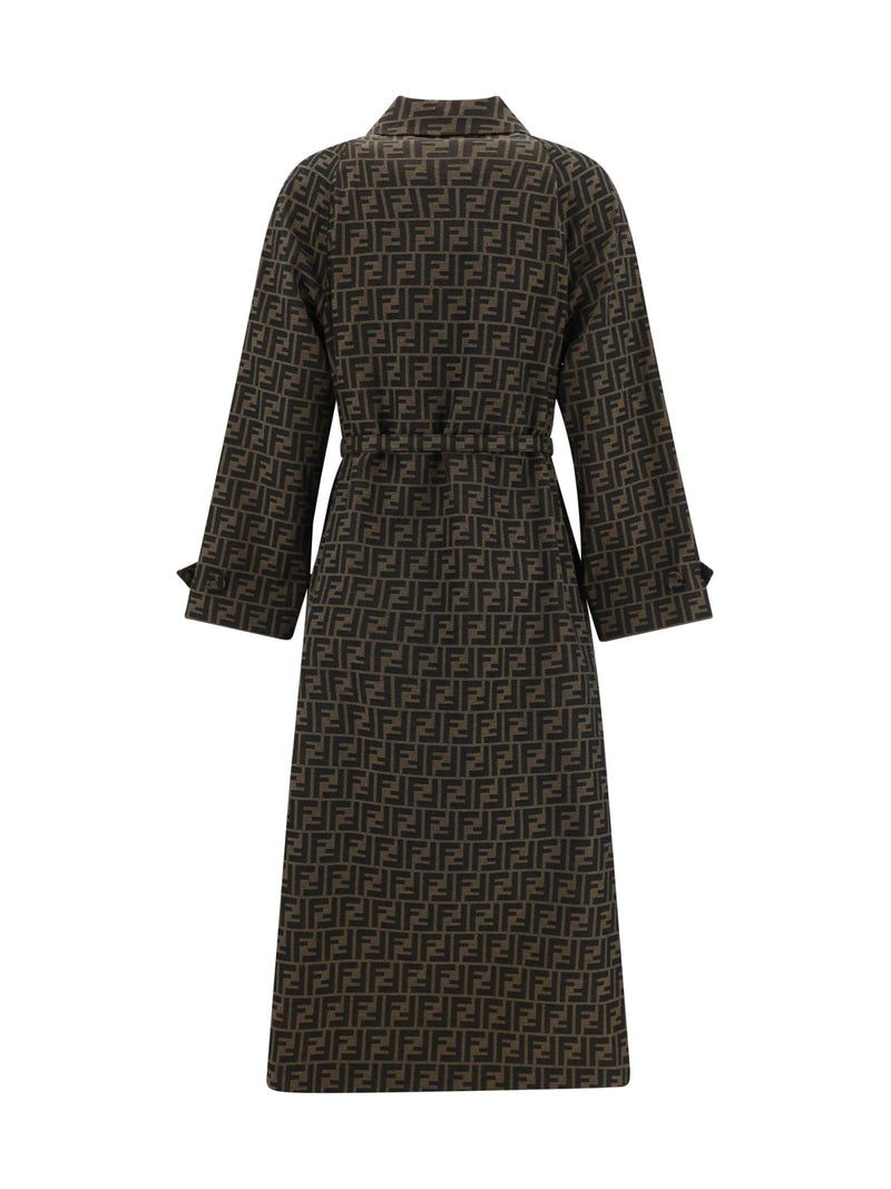 Fendi Ff Coat - Women - Piano Luigi