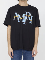 AMIRI Staggered Chrome T-shirt - Men - Piano Luigi