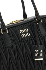 Miu Miu Black Nappa Leather Handbag - Women - Piano Luigi