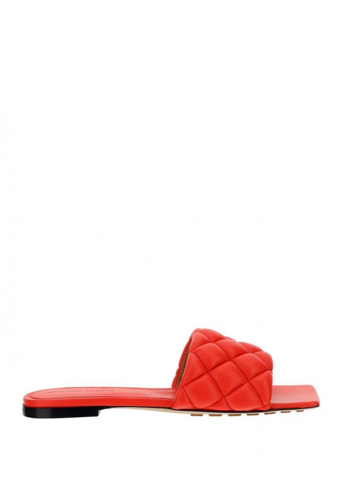 Bottega Veneta Padded Flat Sandals - Women - Piano Luigi