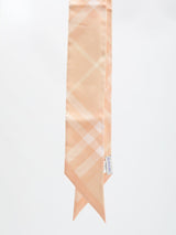 Burberry Skinny Check Scarf - Women - Piano Luigi