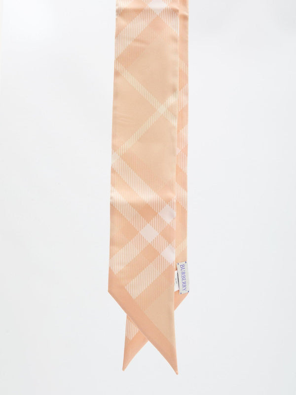 Burberry Skinny Check Scarf - Women - Piano Luigi