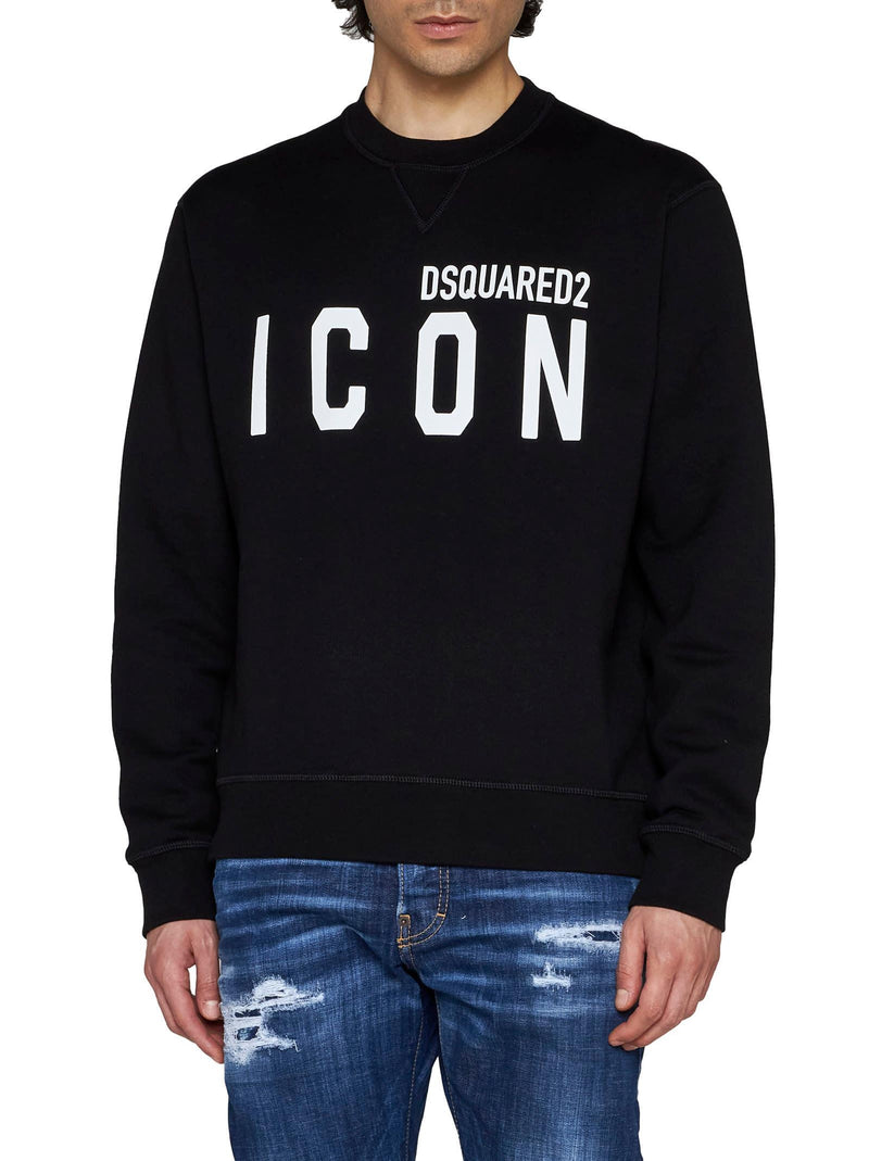 Dsquared2 Logo Detail Cotton Sweatshirt - Men - Piano Luigi