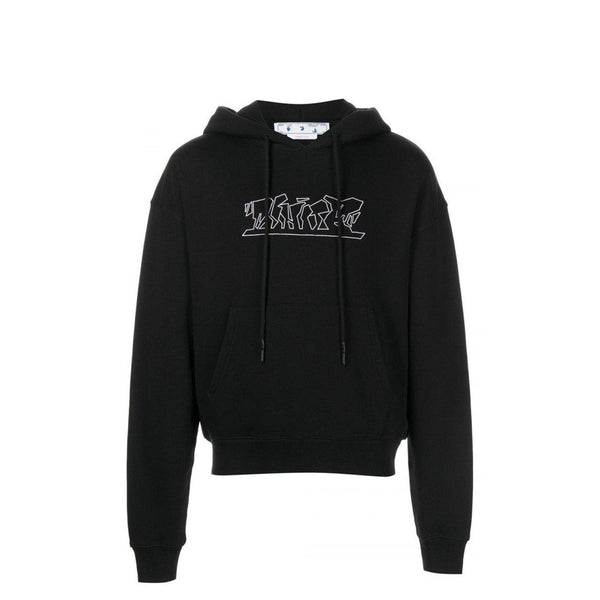 Off-White Hooded Sweatshirt - Men - Piano Luigi