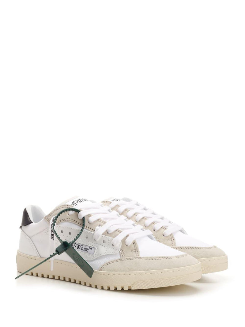 Off-White White And Beige 5.0 Sneakers - Men - Piano Luigi