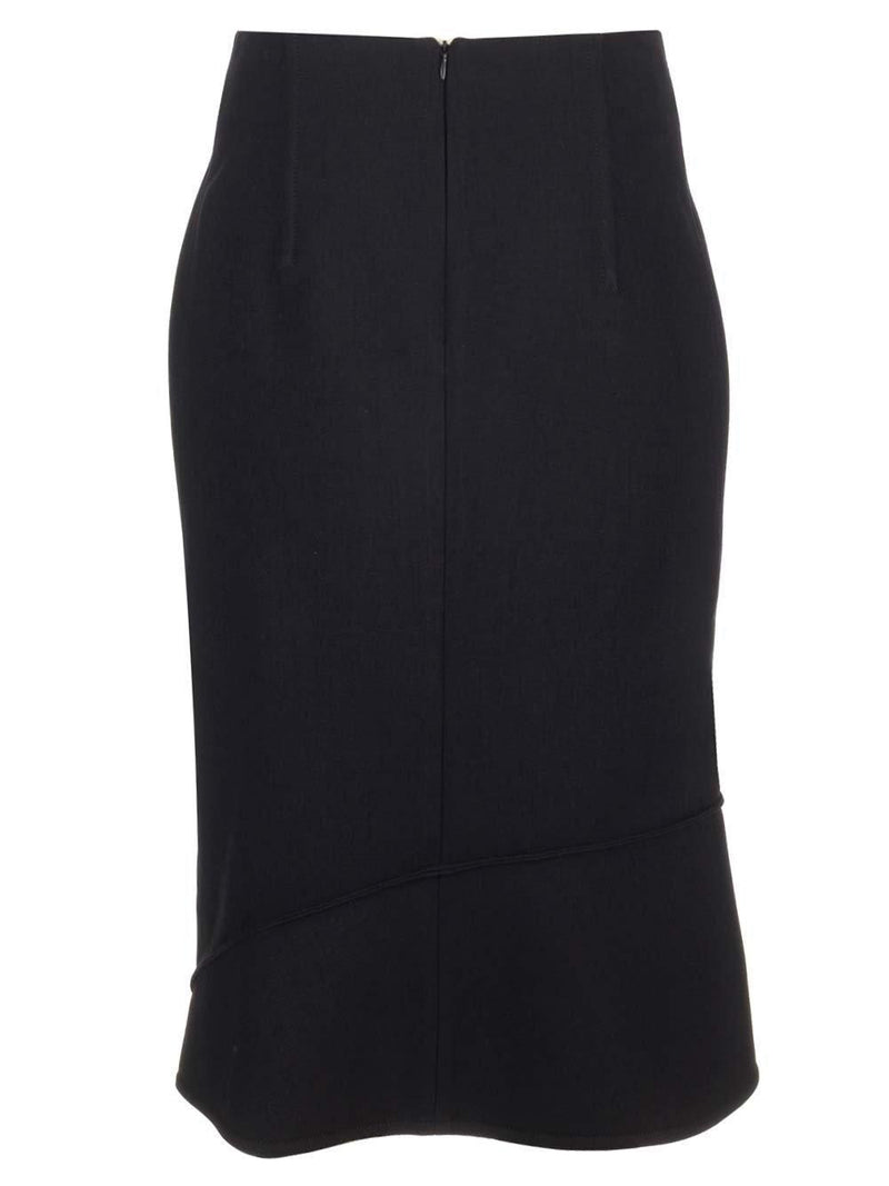 Bottega Veneta Structured Midi Skirt - Women - Piano Luigi